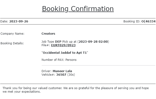 htbook free booking confirmation